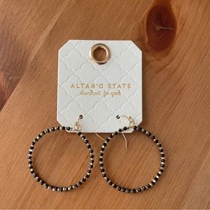 NWT - Altar’d State hoop earrings